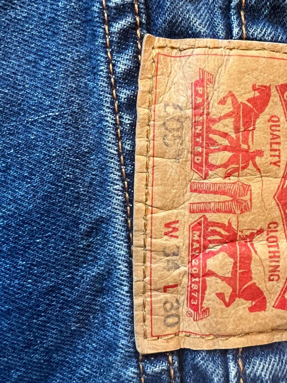 Men's 505 Levis 34x30